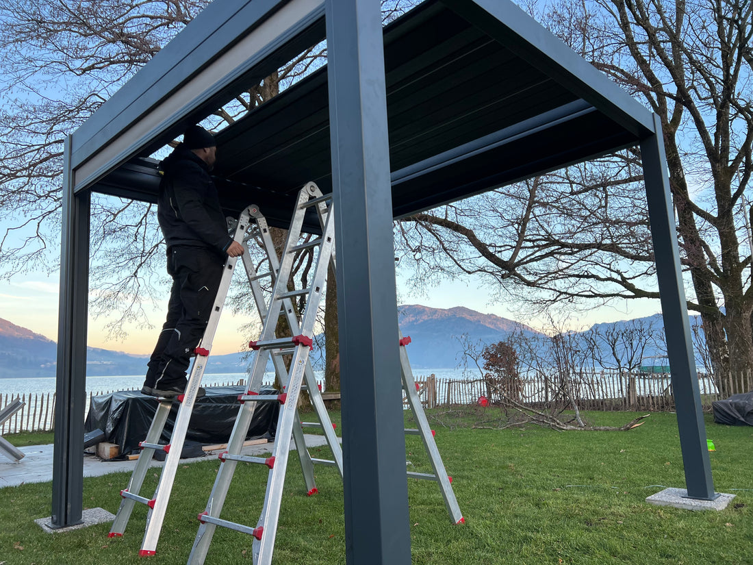 Montageanleitung Lamellendach deluxe