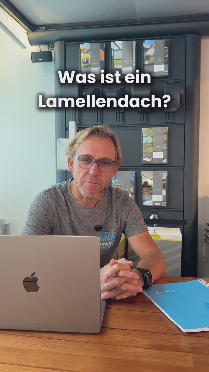 Das Lamellendach erklärt